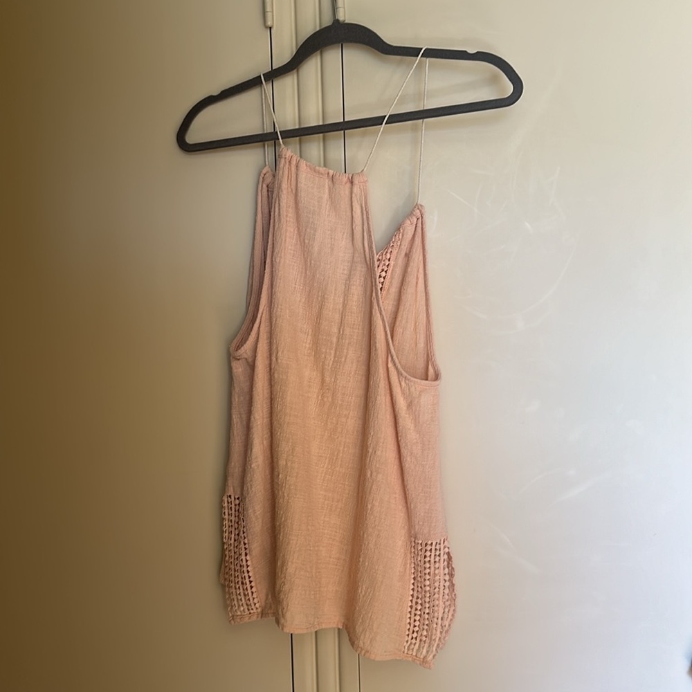 Dylan Pink Cut Out Top - Picture 3 of 5